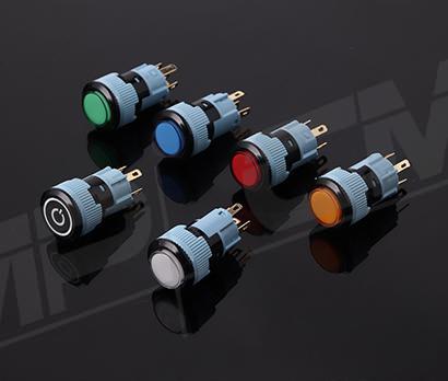 按鈕開關上的顏色代表什么？